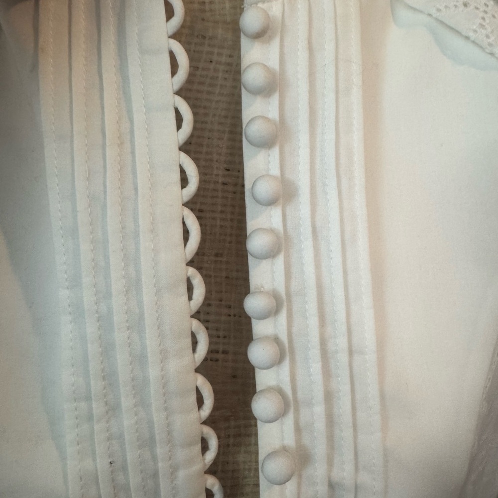 Acler White Eyelet Dress 10 - Picture 9 of 15